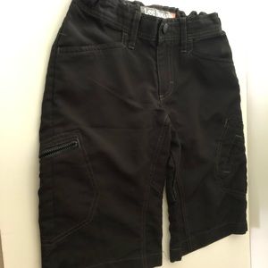 Lee Black Shorts Boys 10 w/ adjustable waist band
